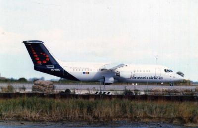 Image of aircraft registration OO-DWJ - A RJ100 operated by SN Brussels Airlines