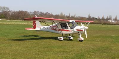 Photo of aircraft G-CEAK operated by Barton Heritage Flying Group