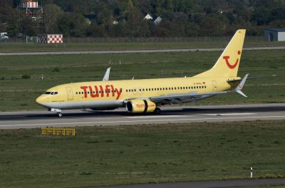 Image of aircraft registration D-ATUL - A 737-8K5(WL) operated by TUIfly