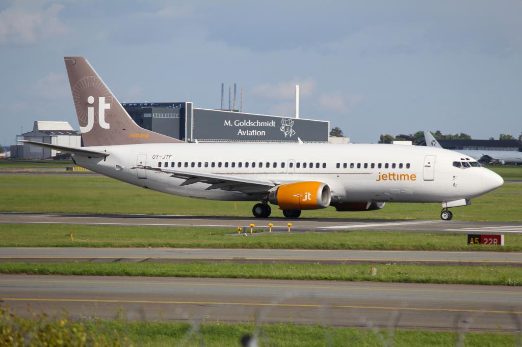 Photo of aircraft OY-JTF operated by JetTime