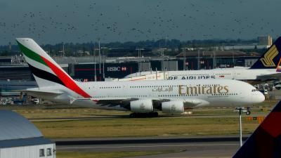 Photo of aircraft A6-EVG operated by Emirates