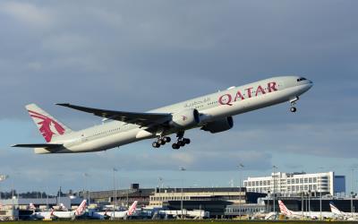 Photo of aircraft A7-BEF operated by Qatar Airways