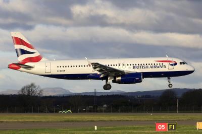 Image of aircraft registration G-EUYF - A A320-232 operated by British Airways
