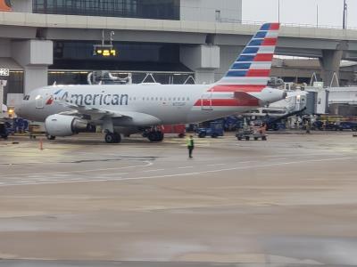 Image of aircraft registration N775XF - A A319-111 operated by American Airlines