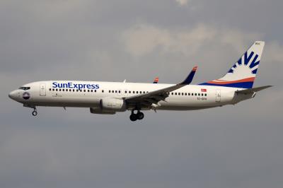 Photo of aircraft TC-SPH operated by SunExpress