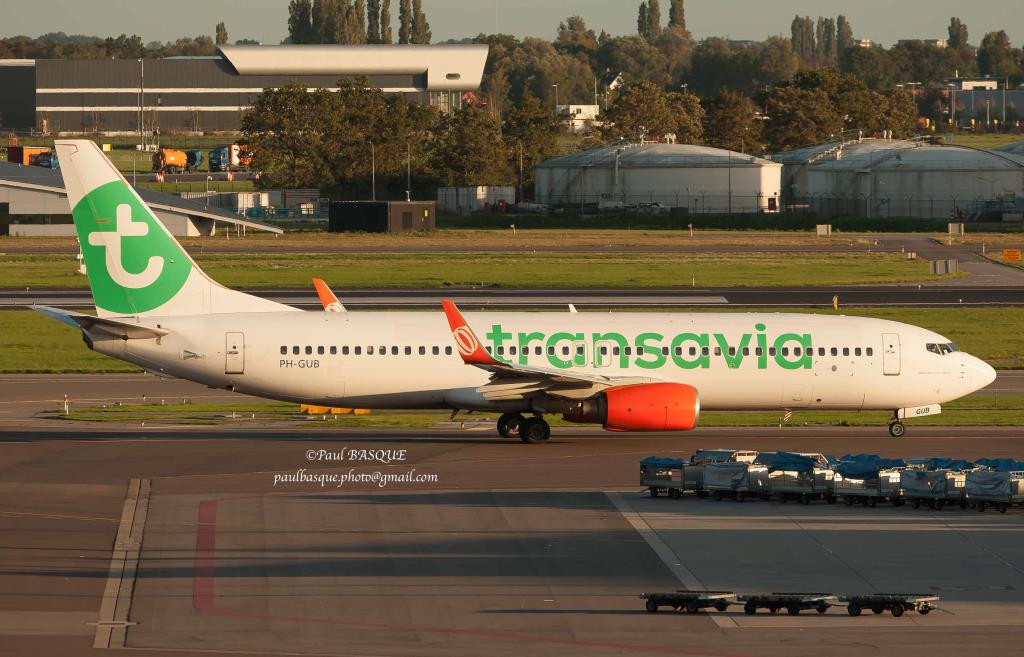 Photo of aircraft PH-GUB operated by Transavia