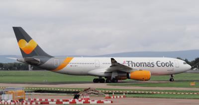 Image of aircraft registration G-OMYT - A A330-243 operated by Thomas Cook Airlines