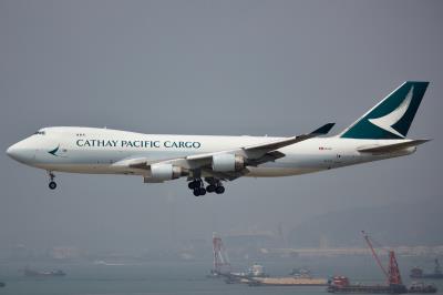 Image of aircraft registration B-LID - A 747-467F(ER) operated by Cathay Pacific Airways