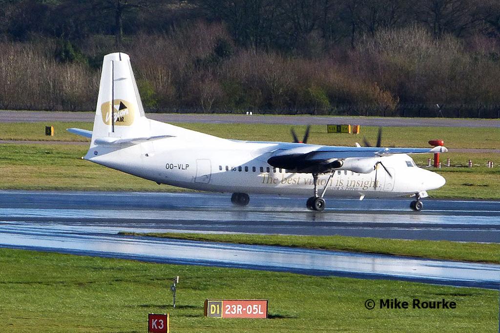 Photo of aircraft OO-VLP operated by Vizion Air