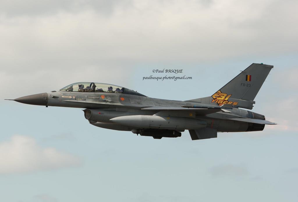 Photo of aircraft FB-23 operated by Belgian Air Force