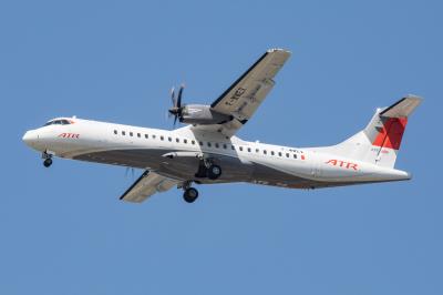 Photo of aircraft F-WWEV operated by ATR - Avions de Transport Regional