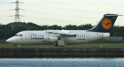 Image of aircraft registration D-AVRF - A RJ85 operated by Lufthansa Cityline