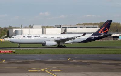 Photo of aircraft OO-SFE operated by Brussels Airlines