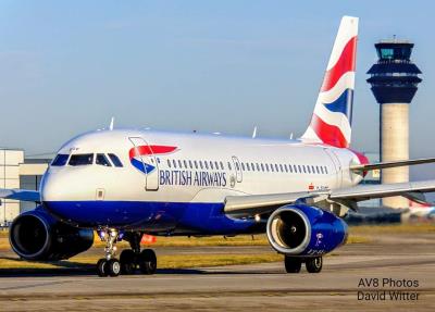 Image of aircraft registration G-EUOF - A A319-131 operated by British Airways