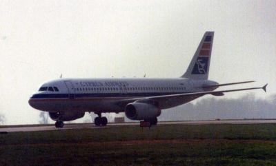 Photo of aircraft 5B-DAW operated by Cyprus Airways