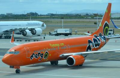 Image of aircraft registration ZS-SJA - A 737-8S3(WL) operated by Mango
