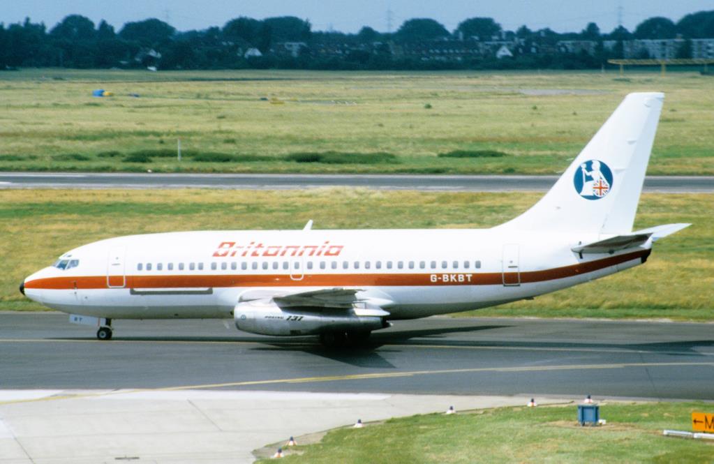 Photo of aircraft G-BKBT operated by Britannia Airways