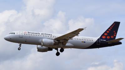 Image of aircraft registration OO-SNE - A A320-214 operated by Brussels Airlines
