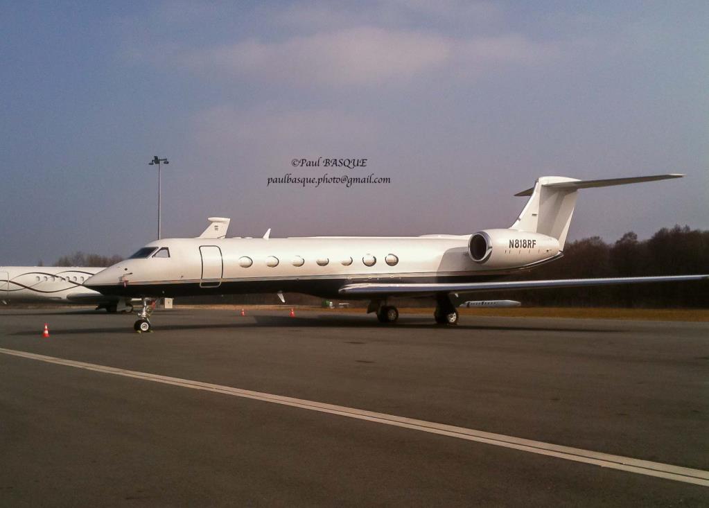 Photo of aircraft N818RF operated by Global Jet Luxembourg