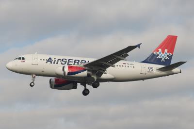 Photo of aircraft YU-APL operated by Air Serbia