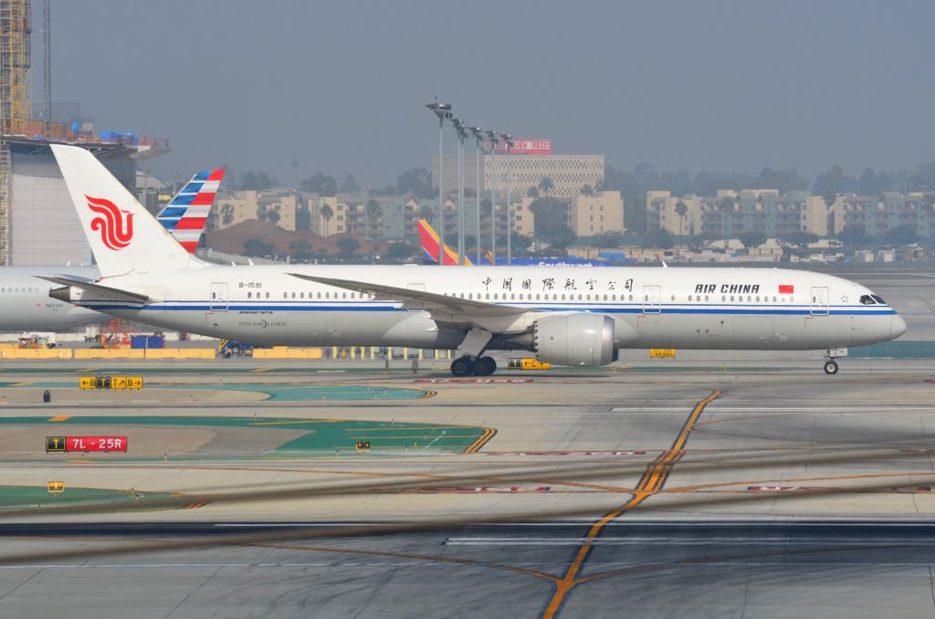 Photo of aircraft B-1591 operated by Air China