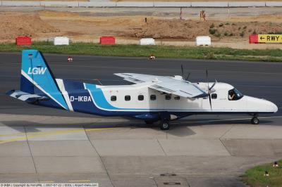 Image of aircraft registration D-IKBA - A Dornier 228-201 operated by LGW-Luftfahrtgesellschaft Walter