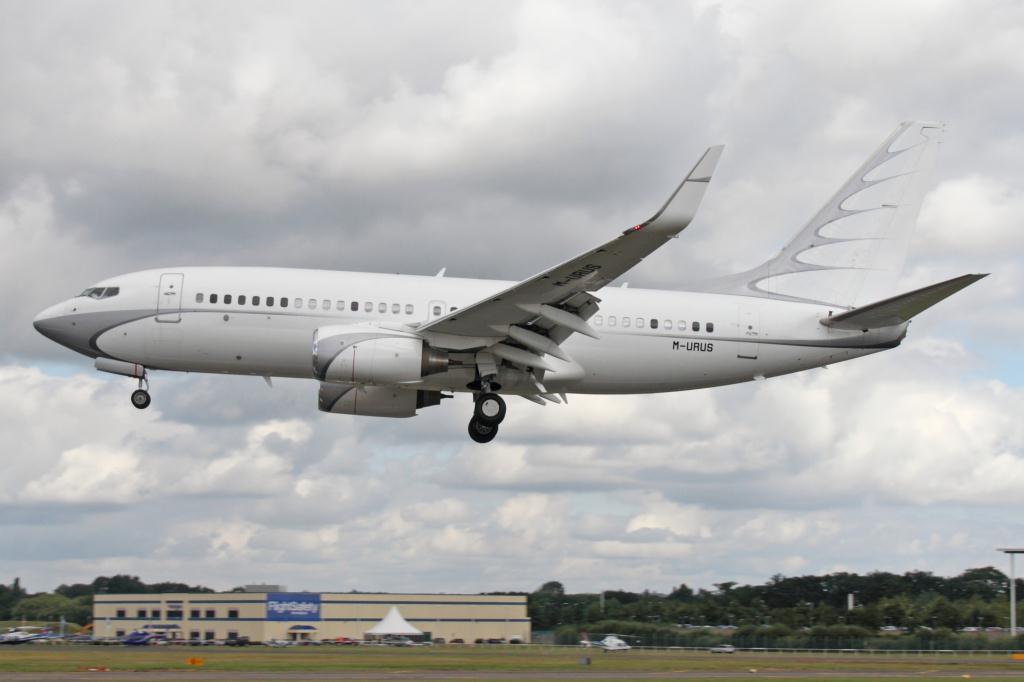 Photo of aircraft M-URUS operated by Global Jet Luxembourg