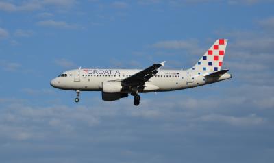 Image of aircraft registration 9A-CTG - A A319-112 operated by Croatia Airlines