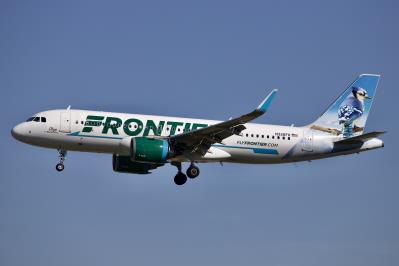Photo of aircraft N326FR operated by Frontier Airlines