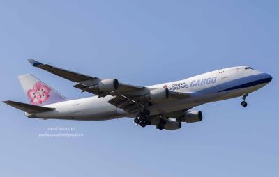 Image of aircraft registration B-18725 - A 747-409F operated by China Airlines