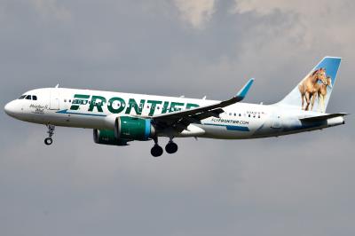 Photo of aircraft N343FR operated by Frontier Airlines