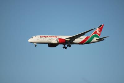 Image of aircraft registration 5Y-KZB - A 787-8 Dreamliner operated by Kenya Airways