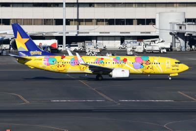 Photo of aircraft JA73AB operated by Skymark Airlines