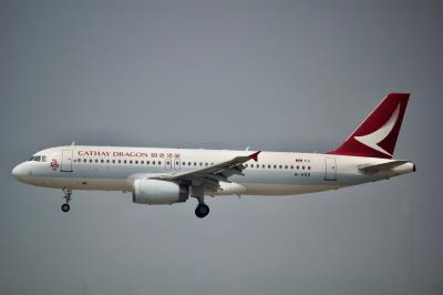 Image of aircraft registration B-HSR - A A320-232 operated by Cathay Dragon