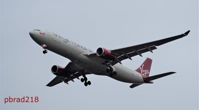 Image of aircraft registration G-VNYC - A A330-343 operated by Virgin Atlantic Airways