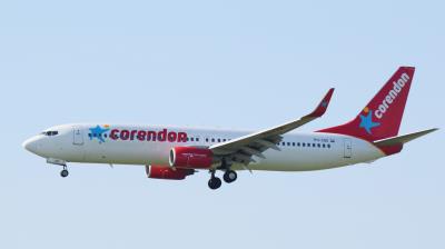 Image of aircraft registration PH-CDE - A 737-8GQ(WL) operated by Corendon Dutch Airlines