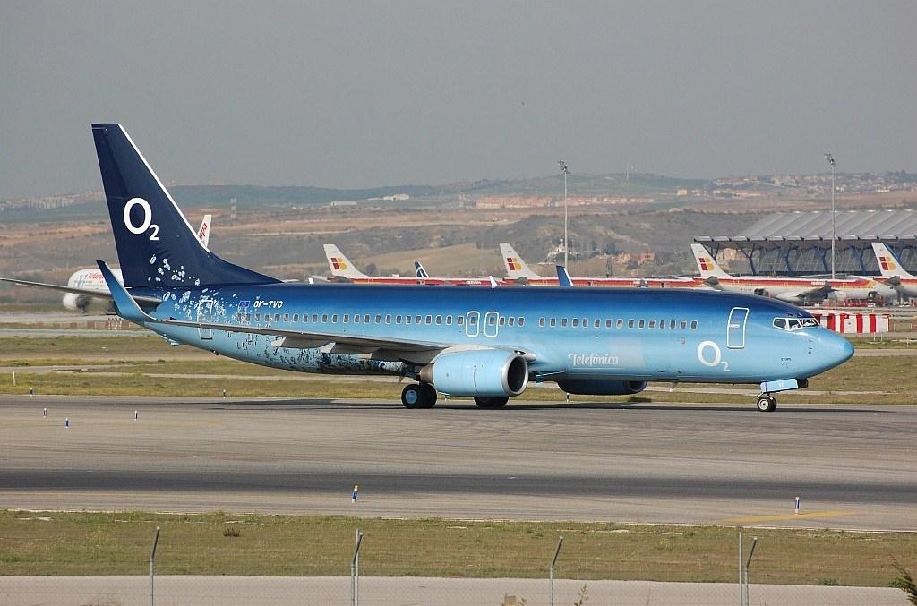 Photo of aircraft OK-TVC operated by Travel Service