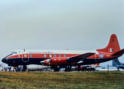 Photo of aircraft XT575 operated by Ministry of Technology-RAE