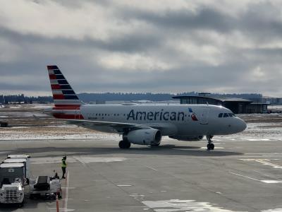 Image of aircraft registration N833AW - A A319-132 operated by American Airlines