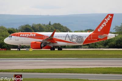 Image of aircraft registration G-UZHB - A A320-251N(WL) operated by easyJet