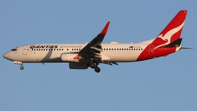 Image of aircraft registration VH-XZC - A 737-838(WL) operated by Qantas