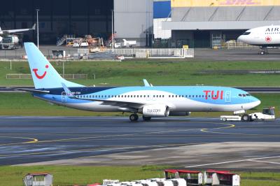 Photo of aircraft OO-TUV operated by TUI Airlines Belgium