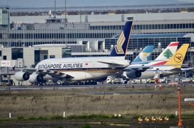 Image of aircraft registration 9V-SKI - A A380-841 operated by Singapore Airlines