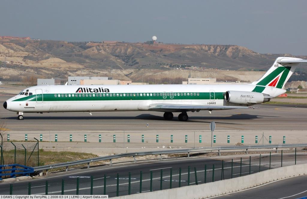 Photo of aircraft I-DAWS operated by Alitalia