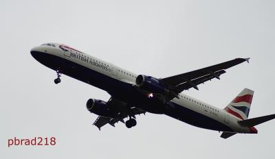 Image of aircraft registration G-EUXG - A A321-231 operated by British Airways
