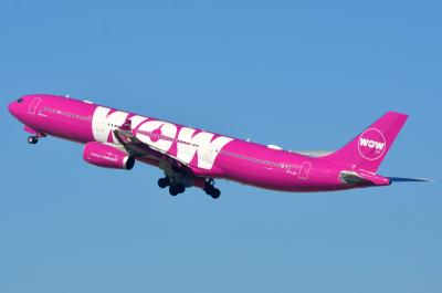 Photo of aircraft TF-LUV operated by Wow Air