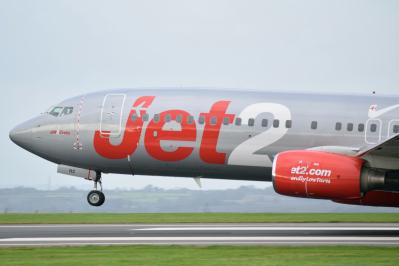 Image of aircraft registration G-JZHC - A 737-8K5(WL) operated by Jet2