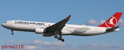 Image of aircraft registration TC-LNF - A A330-303 operated by Turkish Airlines