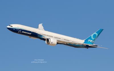 Image of aircraft registration N779XW - A 777-9 operated by Boeing