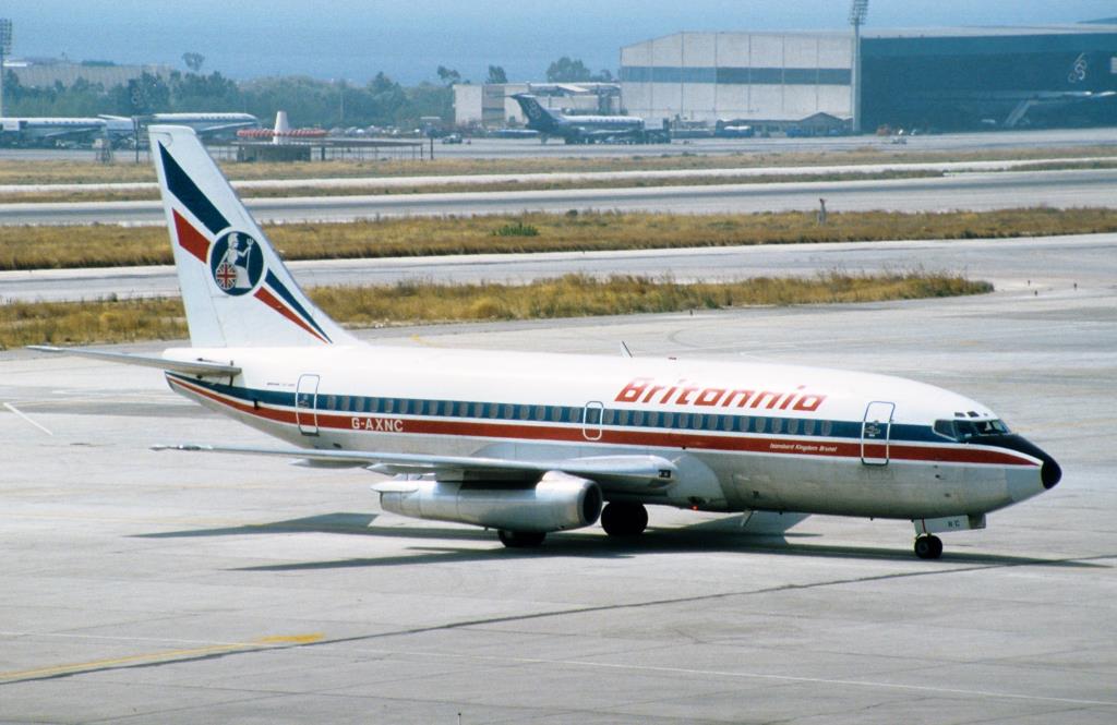 Photo of aircraft G-AXNC operated by Britannia Airways